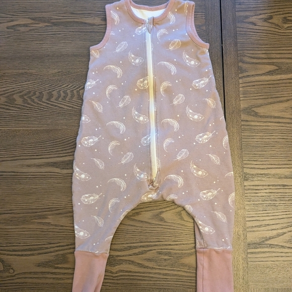 Owlivia Tog Sleeping Bag Feather Mauve 1.0 Tog 18month - Picture 2 of 5